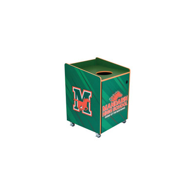 Heavy-Duty Recycling Receptacle