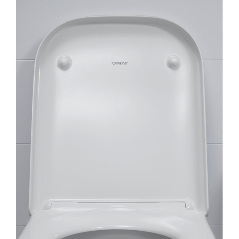 Siège de toilette rond Duravit Happy D.2, Rond