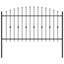 Powder-Coated Steel Fence Panels Included-124587424
