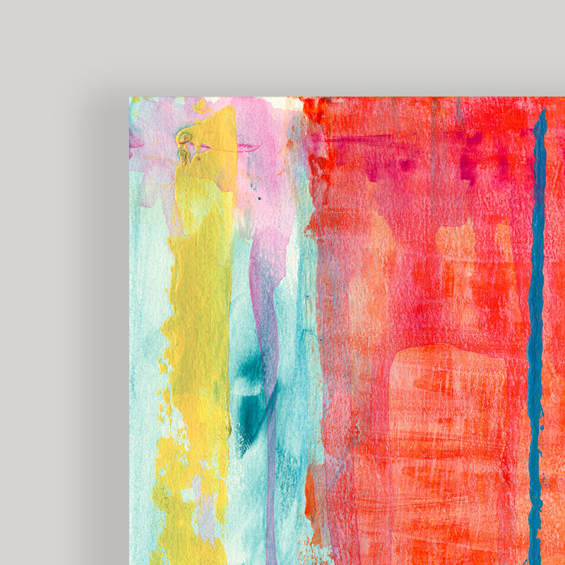 Couleur translucide par Dana McMillan, H 12 po x l 12 po, Pas de tapis