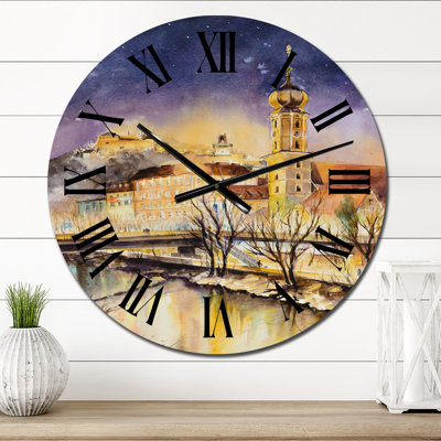 Horloge murale très grande