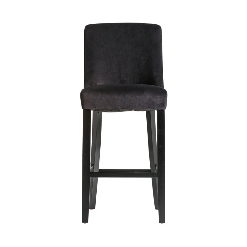Aspach Upholstered and Velvet Bar Stool