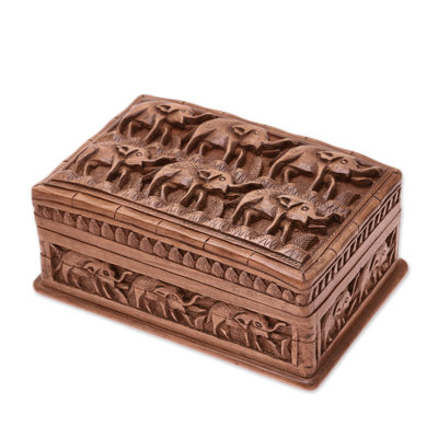 Wood Jewelry Box + Locking