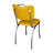 Retro Home Upholstered Handle Back Dining Chair-10955924