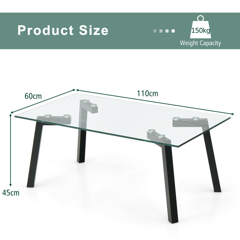 Brinn Four Leg Coffee Table
