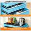 7-Drawer Rolling Tool Chest With Lock, Tool Cart Storage Cabinet Organizer With Wheels and Handle-2125066260