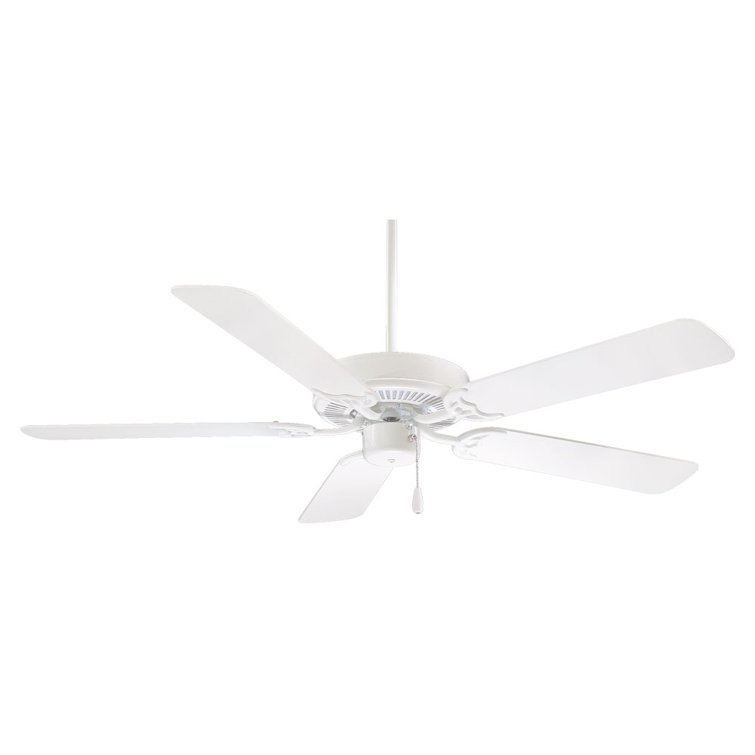 52" Contractor 5 - Blade Standard Ceiling Fan with Pull Chain