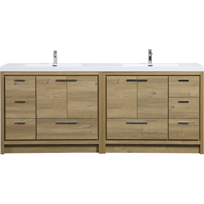 Spiller Allier 83.5 inch Double Bathroom Vanity Set