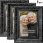 Cadre simple 3 pièces 11 "x 14" noir pour cadeaux d'anniversaire-133652138-133652134-133652133