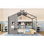 Lit Floor House pour tout-petit-117794064-117794061