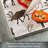 Deer Pattern 3mm Tempered Glass Cutting Board 10" x 8"