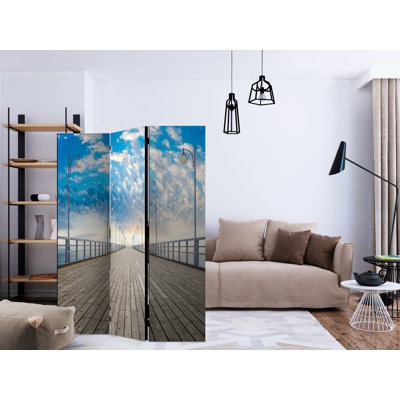 Azad 172cm H Folding Room Divider
