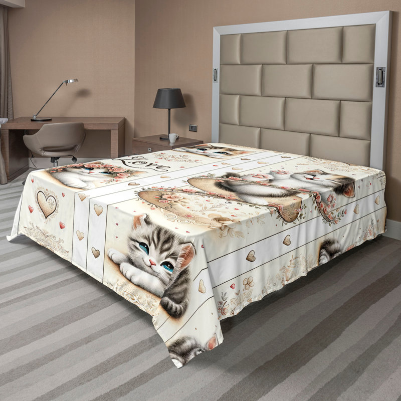 Polyester Flat Sheet, California King Flat Sheet