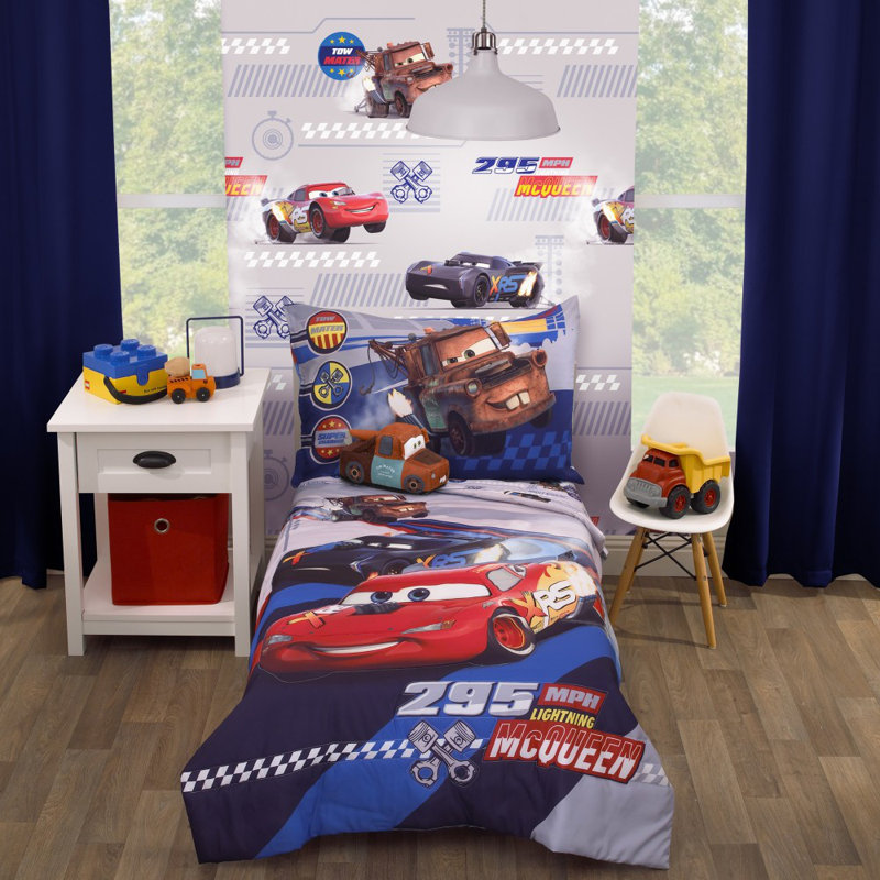 NoJo Disney Cars Toddler Decorative Pillow