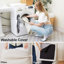 Aurora 6 Pieces L Shaped 4-Seat Sofa Couch Storage Sofa Livingroom Modular Sofa Apartment Sectional Couch With Washable Cushion Cover-106913486