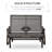 2-Person Outdoor Glider Bench