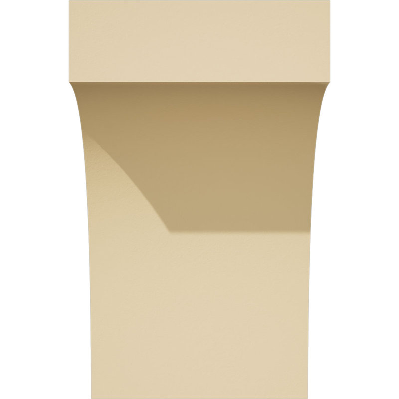 Corbeau en uréthane Huntington Signature, brun clair apprêté, H 10 po x l 6 po x P 6 po