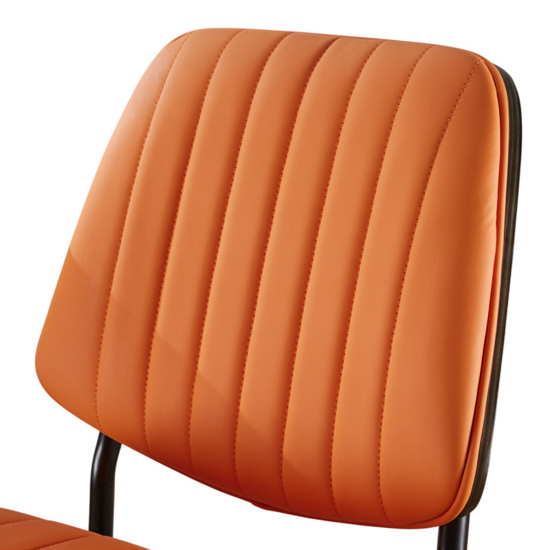 Chaise de salle à manger Jianny, Orange
