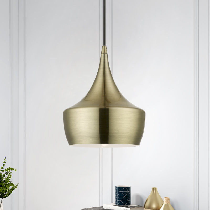 Chassiti 1 - Light Antique Brass Pendant