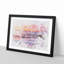 Beach in Spain Watercolour - Picture Frame Graphic Art Print-56739965-56739961