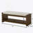 47" Accent Bench With Lower Shelf Shoe Rack, Padded Seating Bench For Living Room, Modern Compact Bed End Bench With Storage For Bedroom Seating, Removable Cushion, 47"W- Beige-1632718650