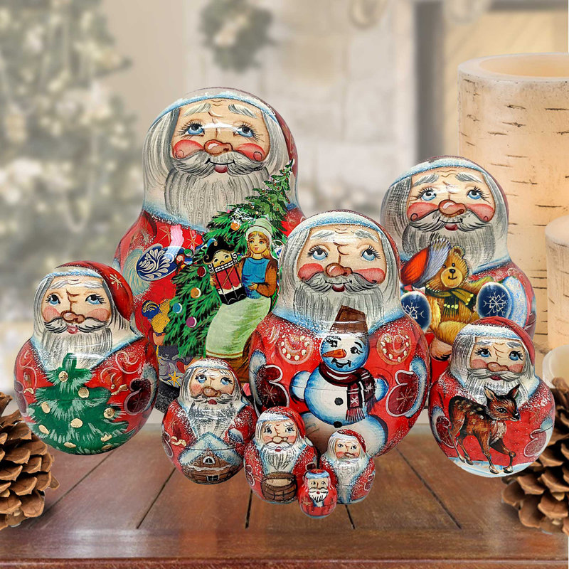 Ensemble de 10 figurines Clela