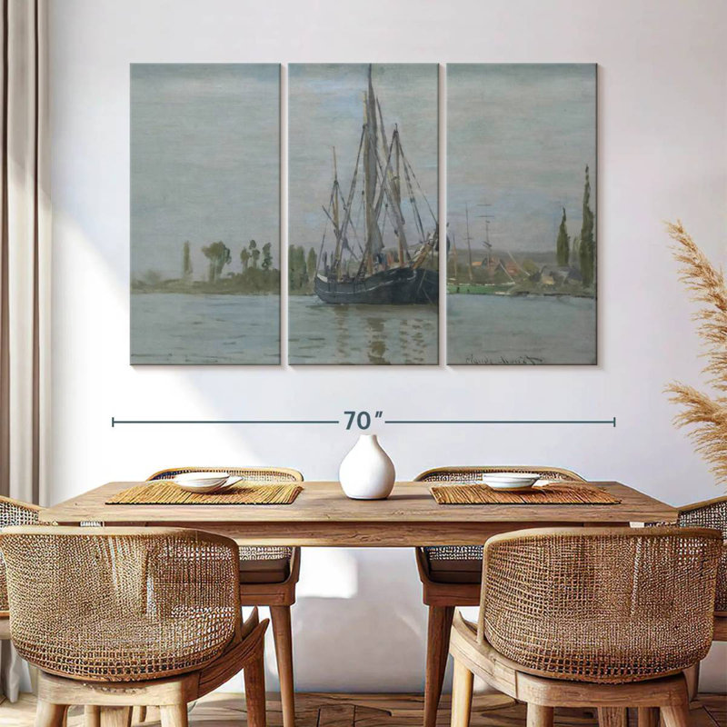 Mehar Anchored Chasse-Maree, 42" H x 65" W