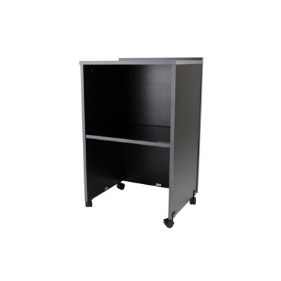 Evangeline AV Cart/Lectern Base, Black