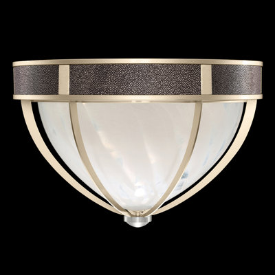 Mirage Glass Flush Mount