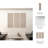 Sagebrook Home Set of 3 24X63 Chinati Dimensional Plaster Art.