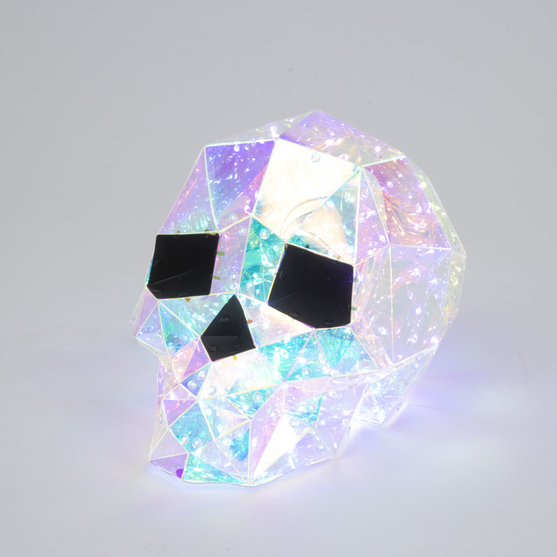 Lumière de crâne holographique d'intérieur / extérieur UL 8,3 po UL