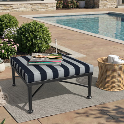 Sunbrella® Outdoor Ottoman Seat Cushion