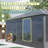 Sunroom, Four Season Solarium Aluminum Hardtop Gazebo With Galvanized Steel Roof, Movable PVC Screen Walls, Sliding Doors, Sun Room Pavilion Gazebo For Patio Deck Backyard-114759162
