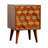 Multi-Function Nightstand with Storage Drawer & Solid Wood Tabletop
