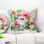 Rose aquarelle florale - coussin imprimé floral-29961926-29963653