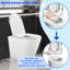 Round Rimless Back to Wall Denanne with Soft Close Seat | UK Standard P Trap