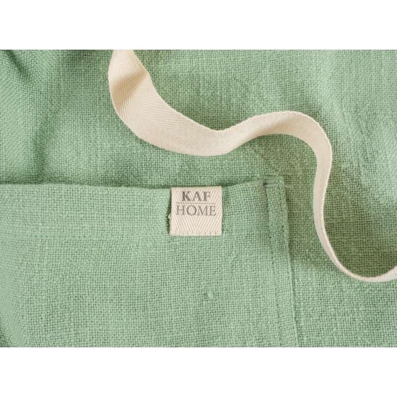Tablier en coton Monaco, Vert minerai