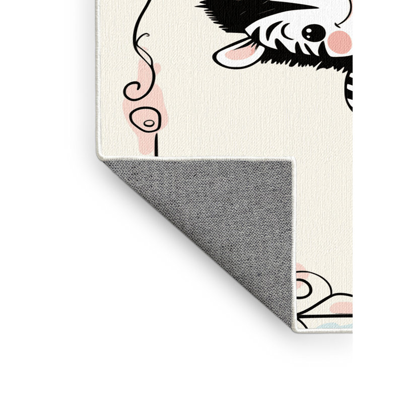 Tapis lavable Indigo, Rectangulaire 2 pi x 3 pi