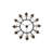 Hansmeier 12 - Light Dimmable Wagon Wheel Chandelier