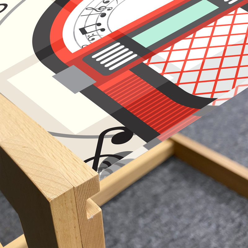 Jaishna Sled Coffee Table, 62cm H x 74cm W x 40cm D