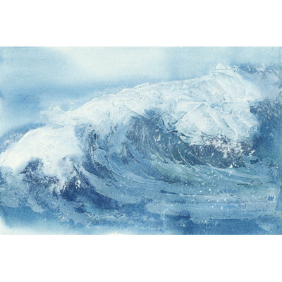 «Earlina Waves IV on Canvas» par Chris Paschke, reproduction