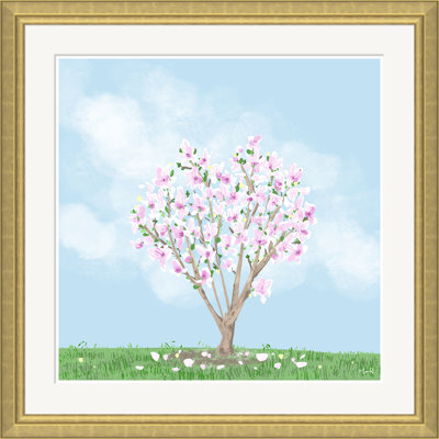 Spring Magnolia Painting by Yuki Osada