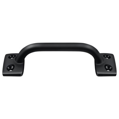 Deltana WP026U19 Pull, 4" Overall in Paint Black