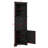 Triangle Tall Cabinet With 3 Drawers And Adjustable Shelves, Tall Bathroom Storage Cabinet, MDF Board With Painted Finish-116501165