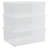 vidaXL Plastic Storage Box Transparent Polypropylene (PP)