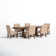 Carine - Person Extendable Double Pedestal Dining Set