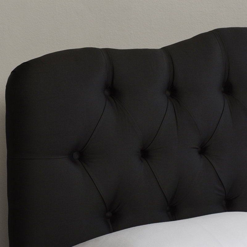 Calondra Upholstered Headboard, King, Shantung Khaki