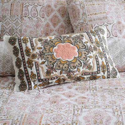 Iniko Floral Cushion with Filling