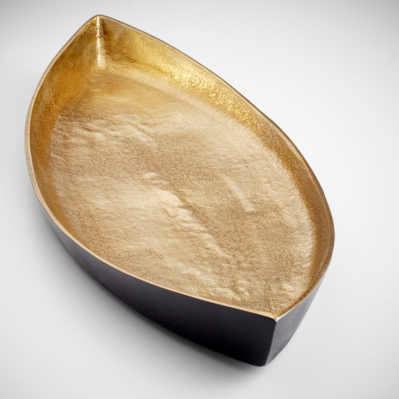 Alumbrar Aluminum Decorative Tray, 2.5" H x 23.75" W x 8.25" D