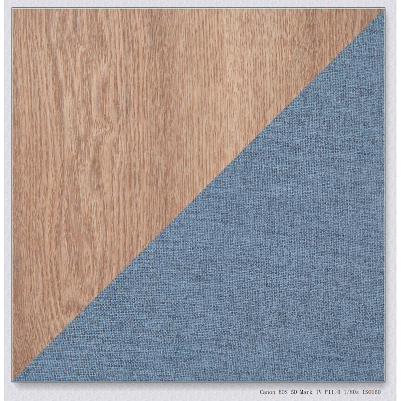 Ensemble de repose-pieds gigogne contemporain en tissu et bois, polyvalent pour les sièges, le rangement et le service supplémentaires